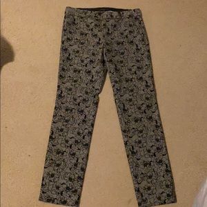 Floral trousers
